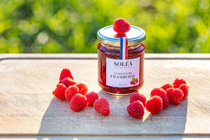 Confiture de framboises