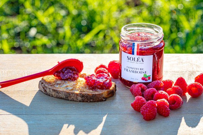 Confiture de framboises