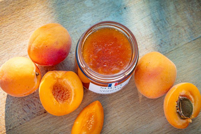 Confiture d'abricots