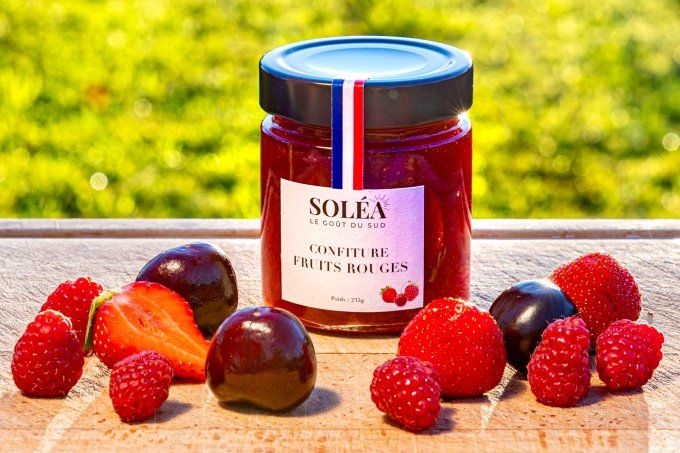 Confiture fruits rouges